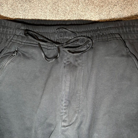 Y-3 Adidas Yohji Yamamoto Sweatpants Mens S Black Joggers FJ0357 Tapered - Picture 4 of 15